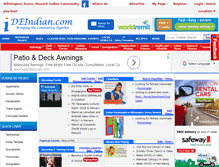 Tablet Screenshot of deindian.com
